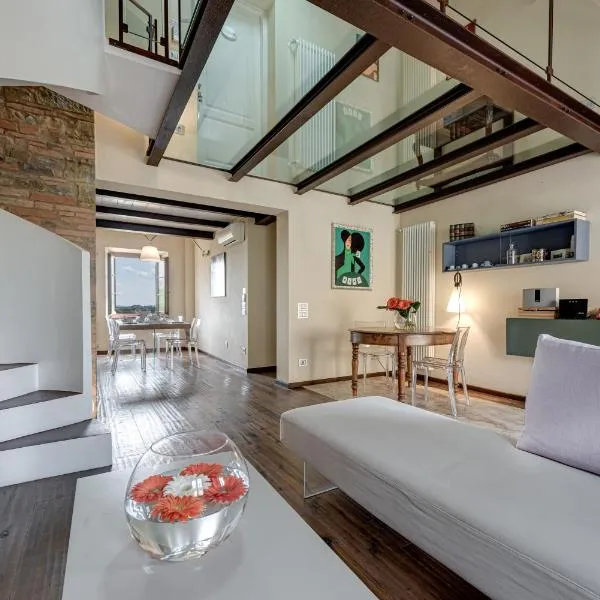 Chianti B&B Design infinity pool shared, khách sạn ở Pianella