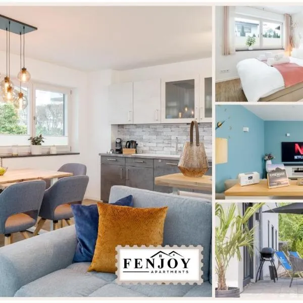 FENJOY: Ferienapartment mit Garten / Zentral / BBQ, hotel v destinaci Bernau am Chiemsee