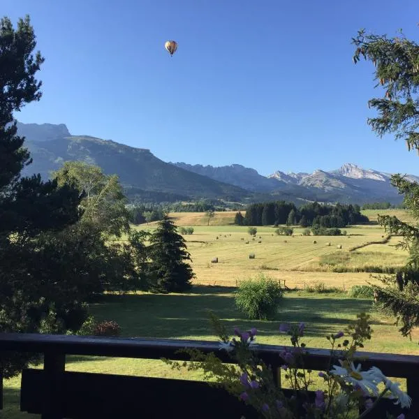 Chalet la Moucherolle, hôtel à Lans-en-Vercors