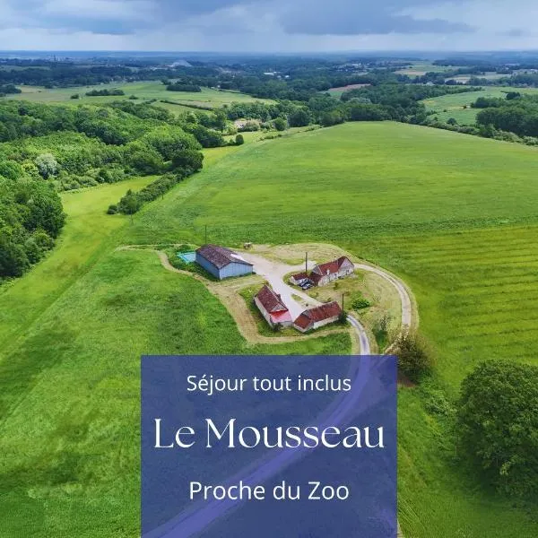 Le Mousseau - proche du Zoo - tranquillité absolue, hotel in Saint-Aignan