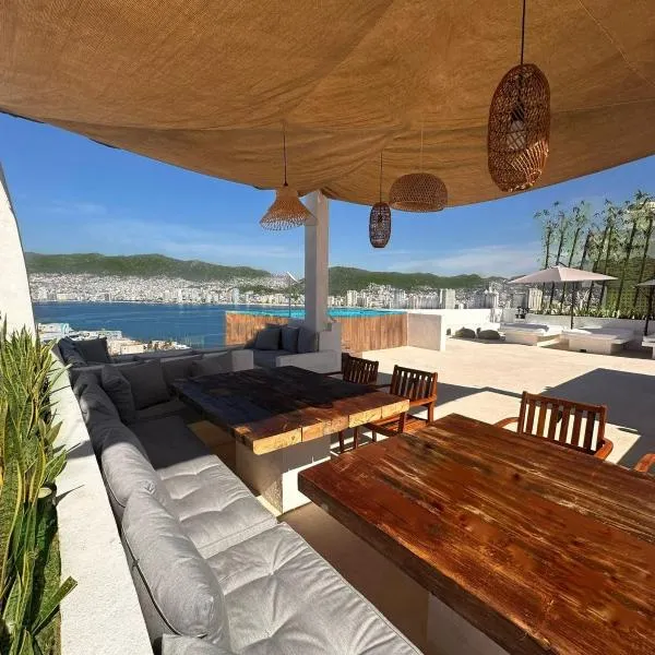LUXO Casa en Acapulco Zona Brisas Guitarrón con vistas espectaculares y 2 albercas, hotel v Acapulcu
