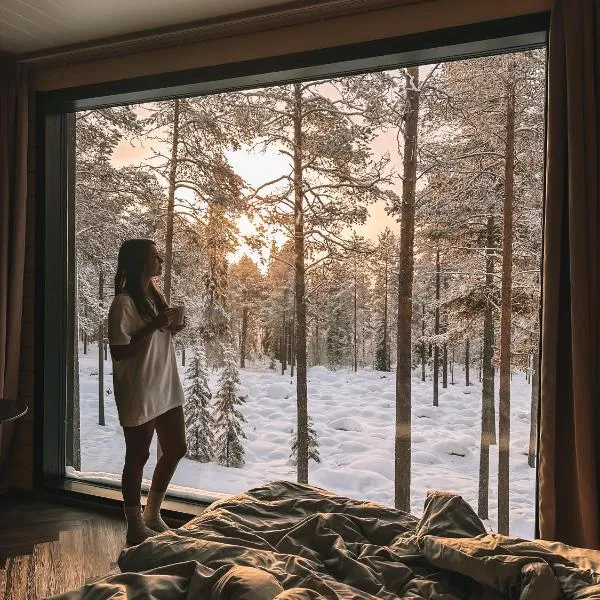 Invisible Forest Lodge Suite with Private Sauna and Hot Tub, hotel v destinaci Rovaniemi