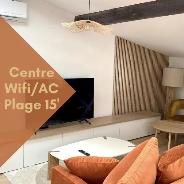 NOUVEAU Jungle Village WIFI Netflix Clim, hotel v destinácii Mauguio