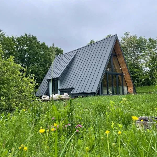 Cabana A-frame Cricov 9, hotel din Valea Lungă-Ogrea