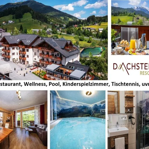 Apart- und Wellnesshotel Dachsteinresort, hotel v destinácii Russbach am Pass Gschütt