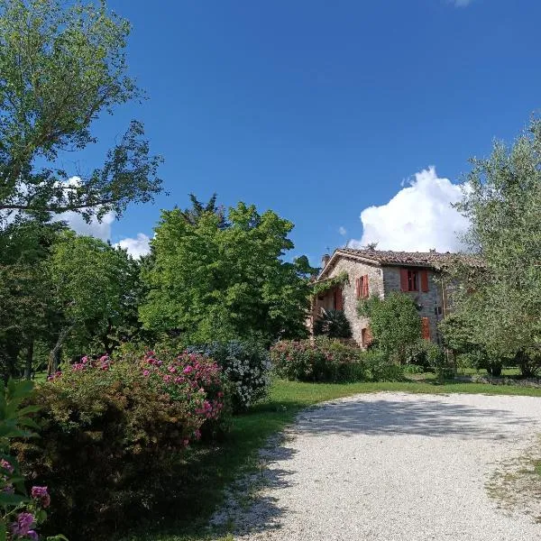 Pilgrim Rooms, hotel Gubbióban