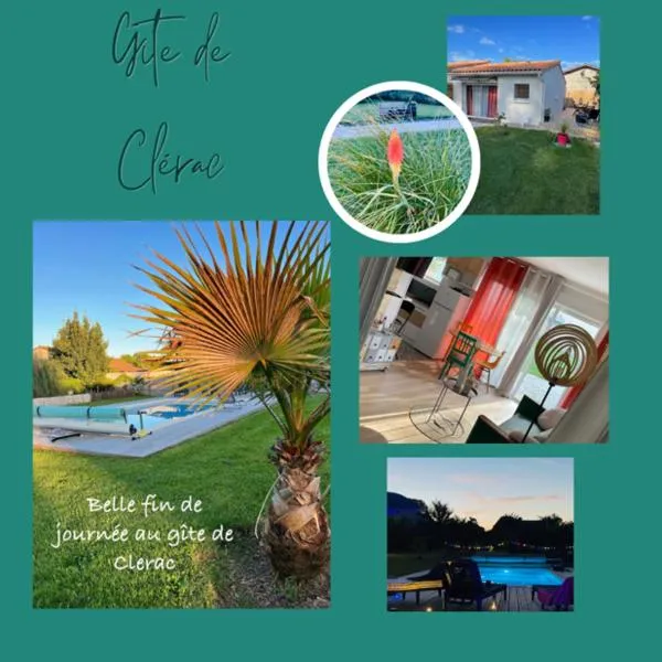 Gite cœur du village de Clérac, hotel v destinaci Clérac