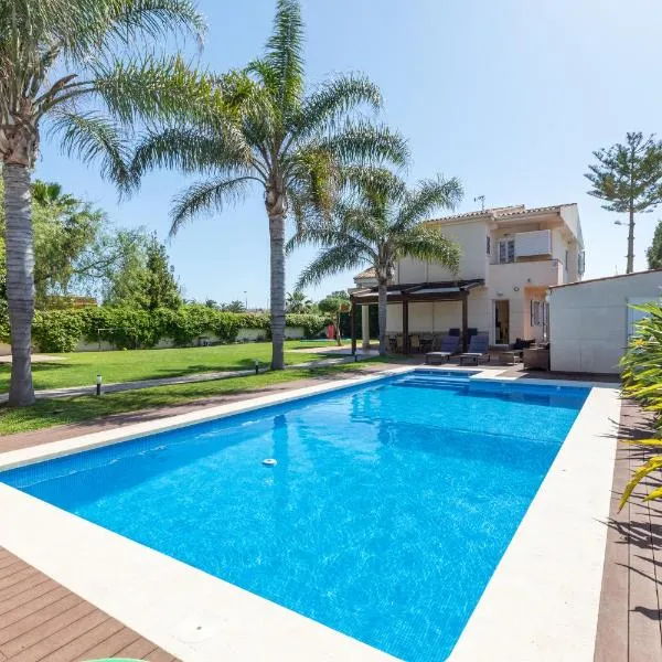 Casa junto al mar con jardín, hotel v destinaci Sagunto