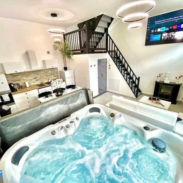 loft des désirs hammam, jacuzzi, hotel in Pont-sur-Yonne