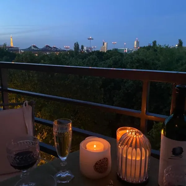 Vue sur Tour Eiffel, hotel in Issy-les-Moulineaux