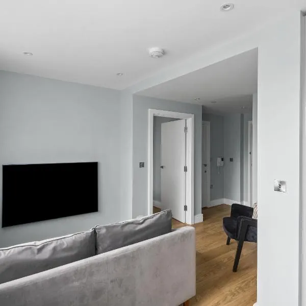 Luxurious One Bedroom Apartment in Bond Street、チェルムスフォードのホテル