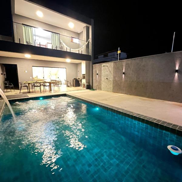 Casa Completa com Piscina Privativa - Caminhe até a Praia em Milagres