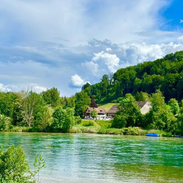 Studio beim Rhein - Ziegelhütte, hotel a Flaach