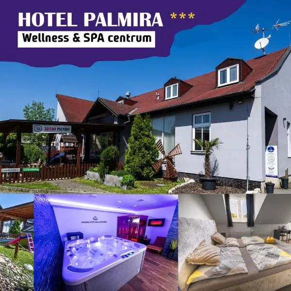 Hotel & SPA centrum PALMIRA、ウヘルスキー・ブロトのホテル