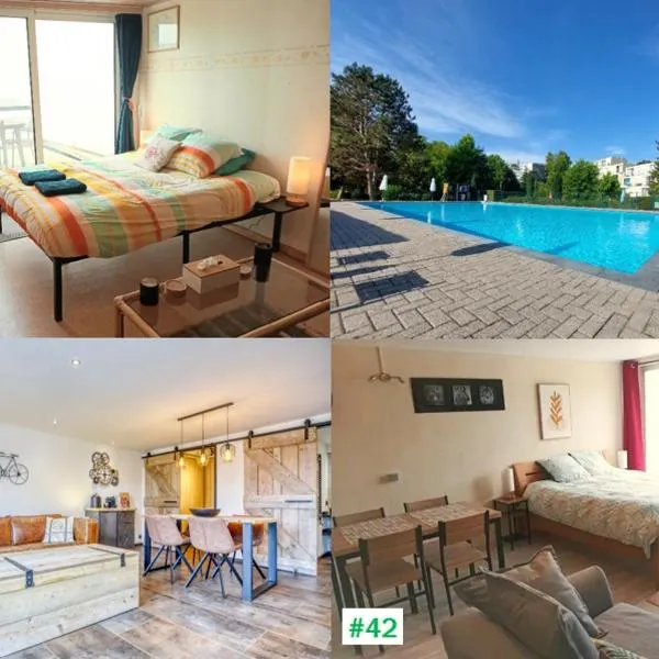3 Studios - 3 Ambiances - Tout confort - Piscine ouverte, hotel v destinaci Han-sur-Lesse