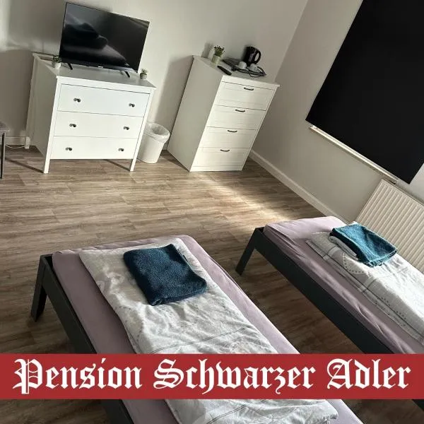 Pension Schwarzer Adler, hotell i Schönhauser Damm