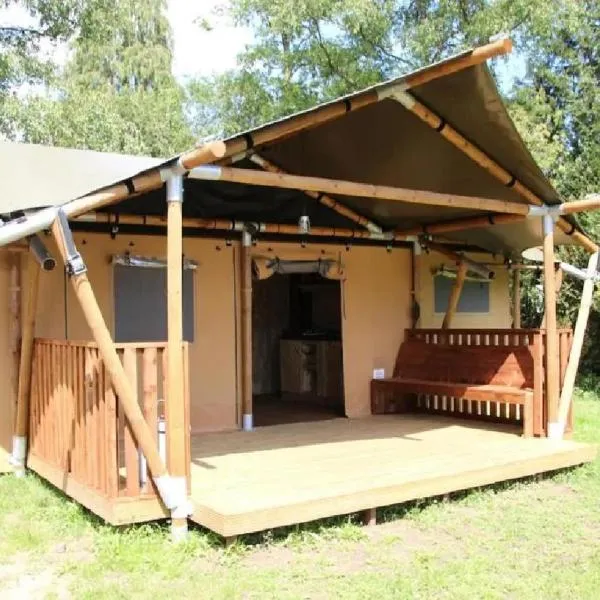 Veluwe buitenverblijf op de Glamping voor 6 personen LL55, hotel v destinaci Putten