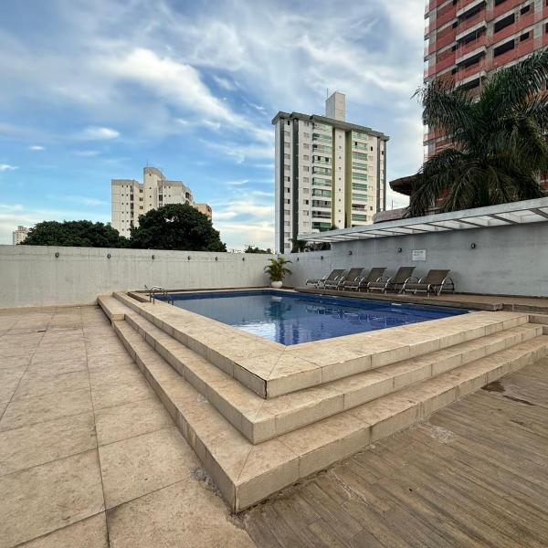 701 - Flat Temporada em Goiania-proximo ao Parque Areião - Foto 4