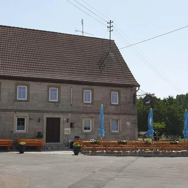 Gasthaus Weißes Ross, hotel en Burghaslach