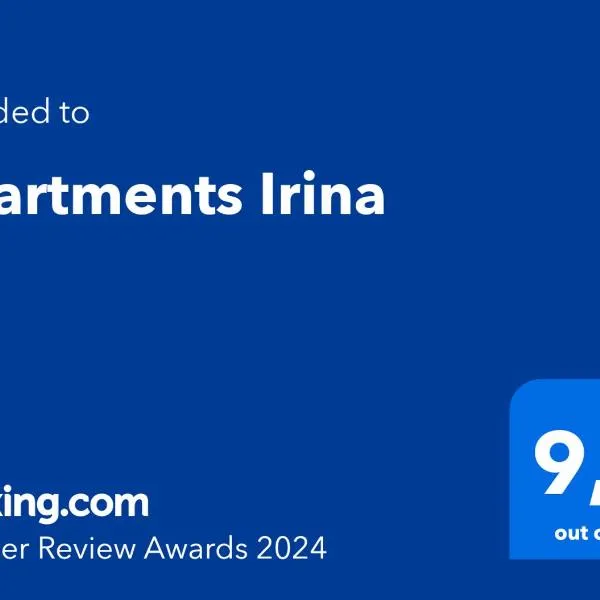 Apartments Irina, hotel Ičićiben