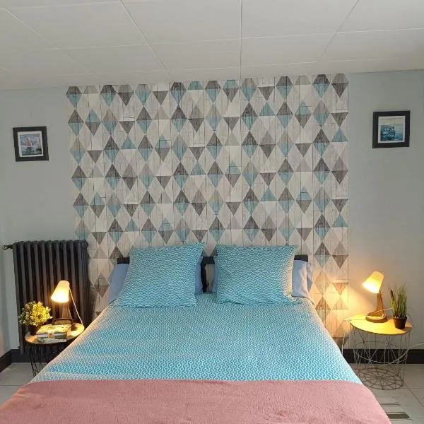 l'accueil, viešbutis mieste Guéron