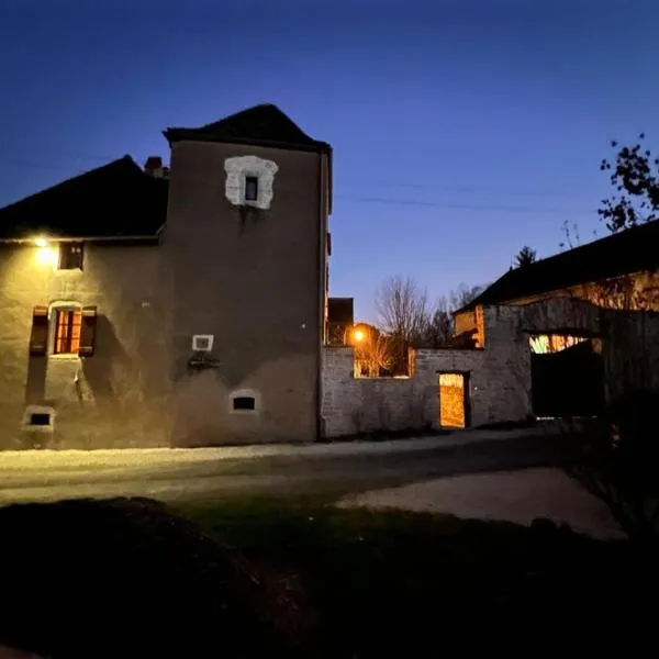 La Baudinière, Chambre La Dorée, hotel in Boyer