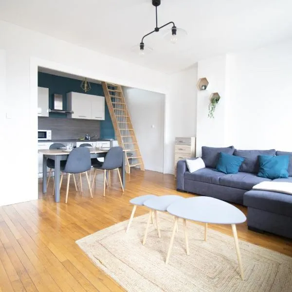 T3 en duplex hyper centre de Bourg en Bresse, hotel di Bourg-en-Bresse