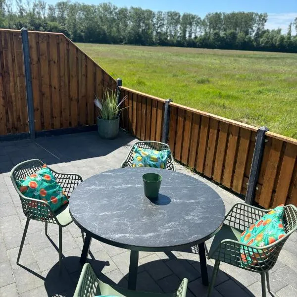 De Derrienk 4B met vrij uitzicht!, готель у місті Biggekerke