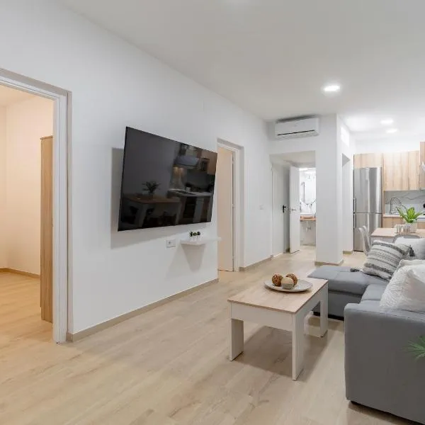 Casa Premium Playa centro estación de tren、マラガのホテル