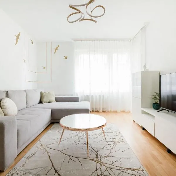 Modern two-bedroom apartment with free parking โรงแรมในบูดาเปสต์