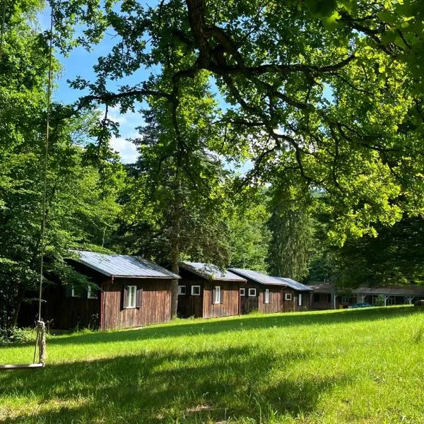 Chatičky u Dlouhé řeky, hotel u gradu 'Buchlovice'