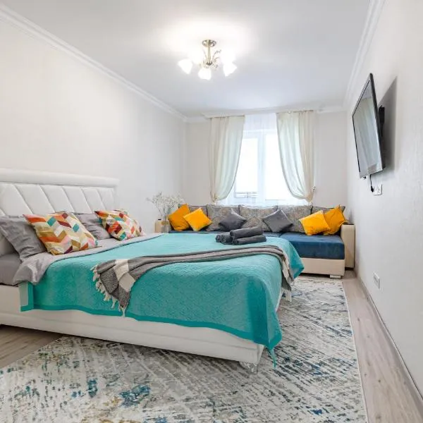 Просторные апартаменты в центре, hotel en Taldykolʼ