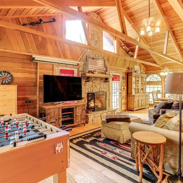 Viesnīca Tumbling Shoals Cabin < 1 Mi to Beaches & Boating! pilsētā Heber Springs