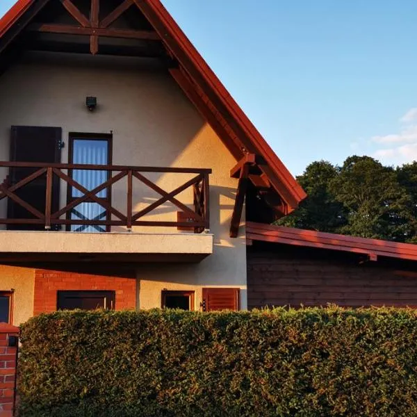 Domek letniskowy nad jeziorem Mazury, hotel v destinaci Ostróda