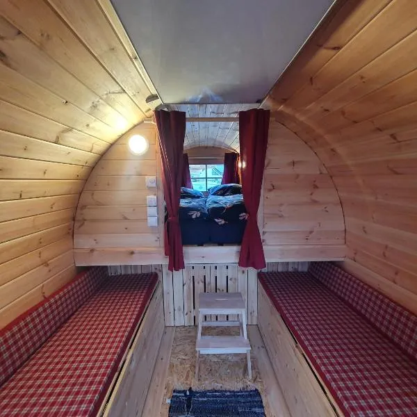 Clamping Schlaffässer im Ferienpark Wolfsschlucht Prüm Eifel, hotel v destinaci Prüm