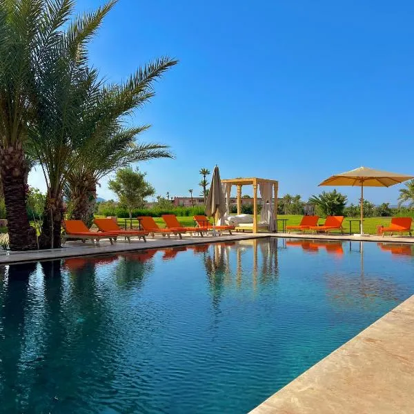 Viesnīca Pavillon du Golf -Palmeraie suites pilsētā Sidi Bou Othmane