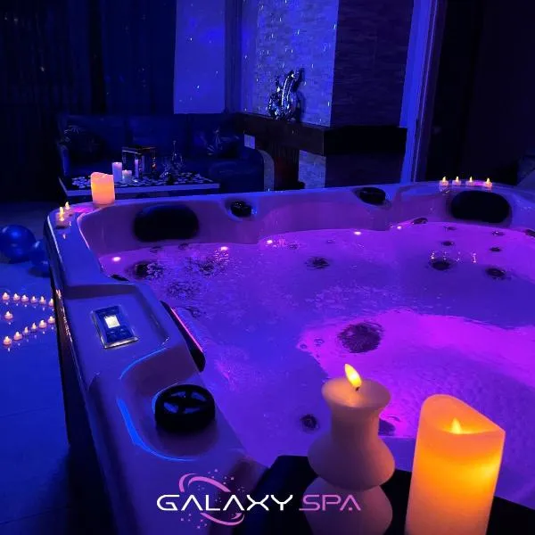 GALAXY SPA - Suite Neptune Jacuzzi et Sauna Privatif, hotel i Champigneulles