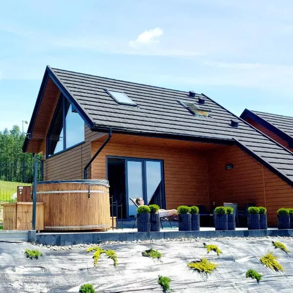 COSY CABINS - las, jezioro, góry, prywatna sauna, balia bez limitu, hotel v destinaci Kluszkowce