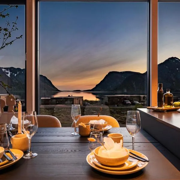 NEW! Spectacular cabin in Lofoten, hotel v destinaci Kleppstad