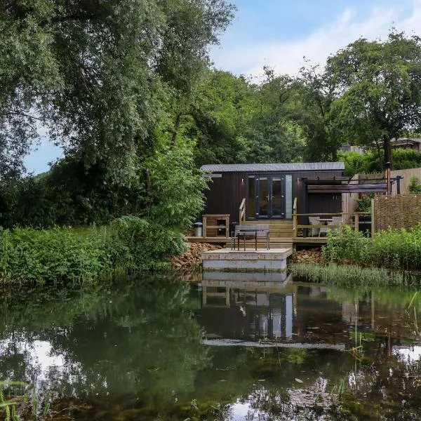 The Shepherds Hut at Bridge Lake Farm & Fishery, hotel in Banbury