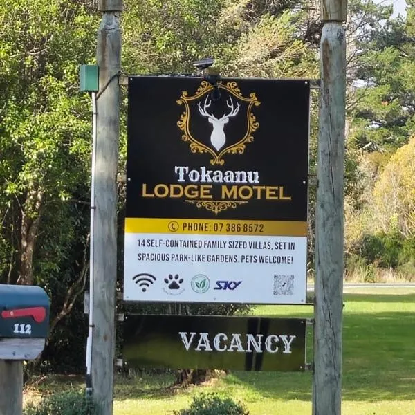Tokaanu Lodge Motel, hotel i Kuratau
