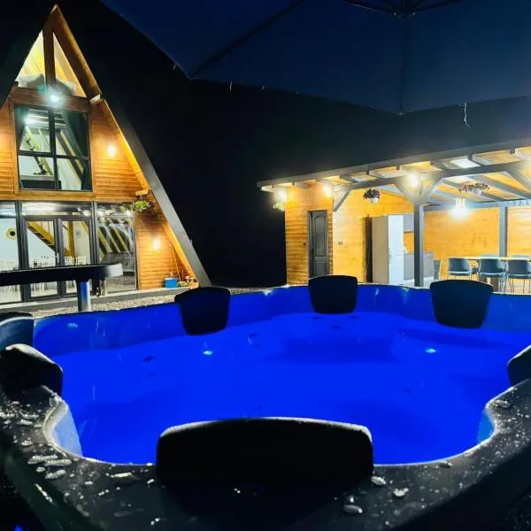 Cabana A-Frame Ariana, hotel v destinaci Porumbacu de Sus
