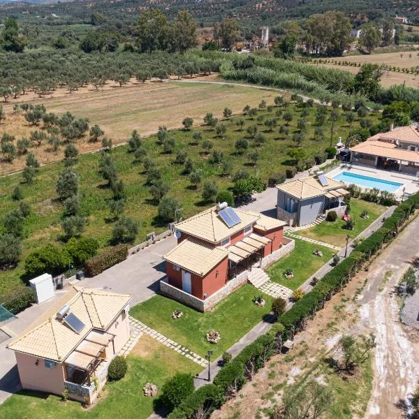 Spedion Villa - Near to sea villas with swimming pool, מלון בגיתיו