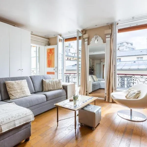 Appartement de 3 P, Baroque et vues sur toits du Marais