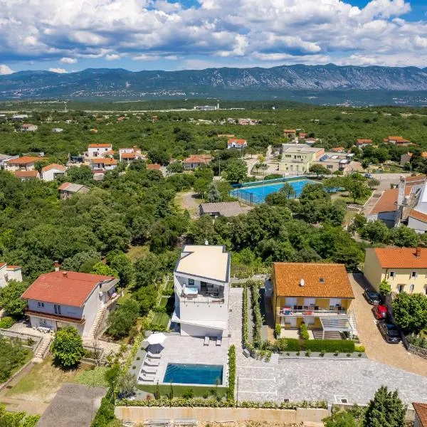 Appartments Adriatic, hotel em Omišalj