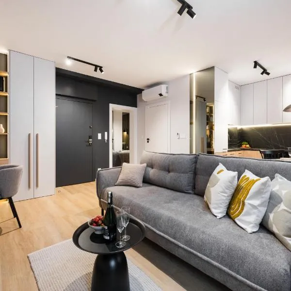 Horizon Apartments Na Dołach - Luxury Apartments near the Vistula River, hotel v Krakovu