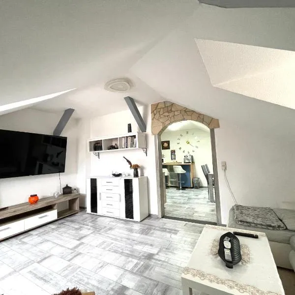 Casa Antic Große Moderne 45qm wohnung im Zentrum Am Bahnhof Kostenloses WLAN, hotel in Saalfeld