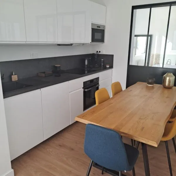 Appartement 2-3 personnes résidence les mimosas Port-Mer Cancale, hotel v destinaci Cancale