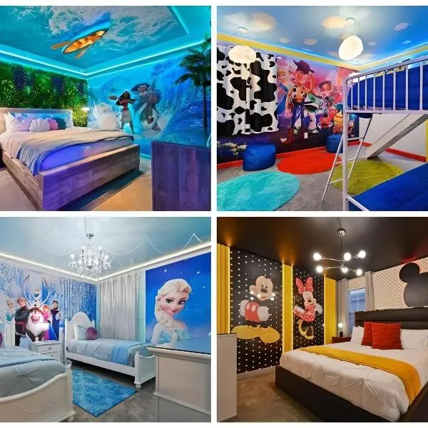 Top 5 percent Luxury Villa at Storey Lake mins to Disney, hotel v destinaci Kissimmee