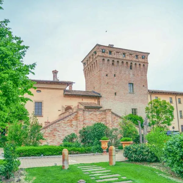 Hotel La Tavola Rotonda, hotel Cortemaggioréban